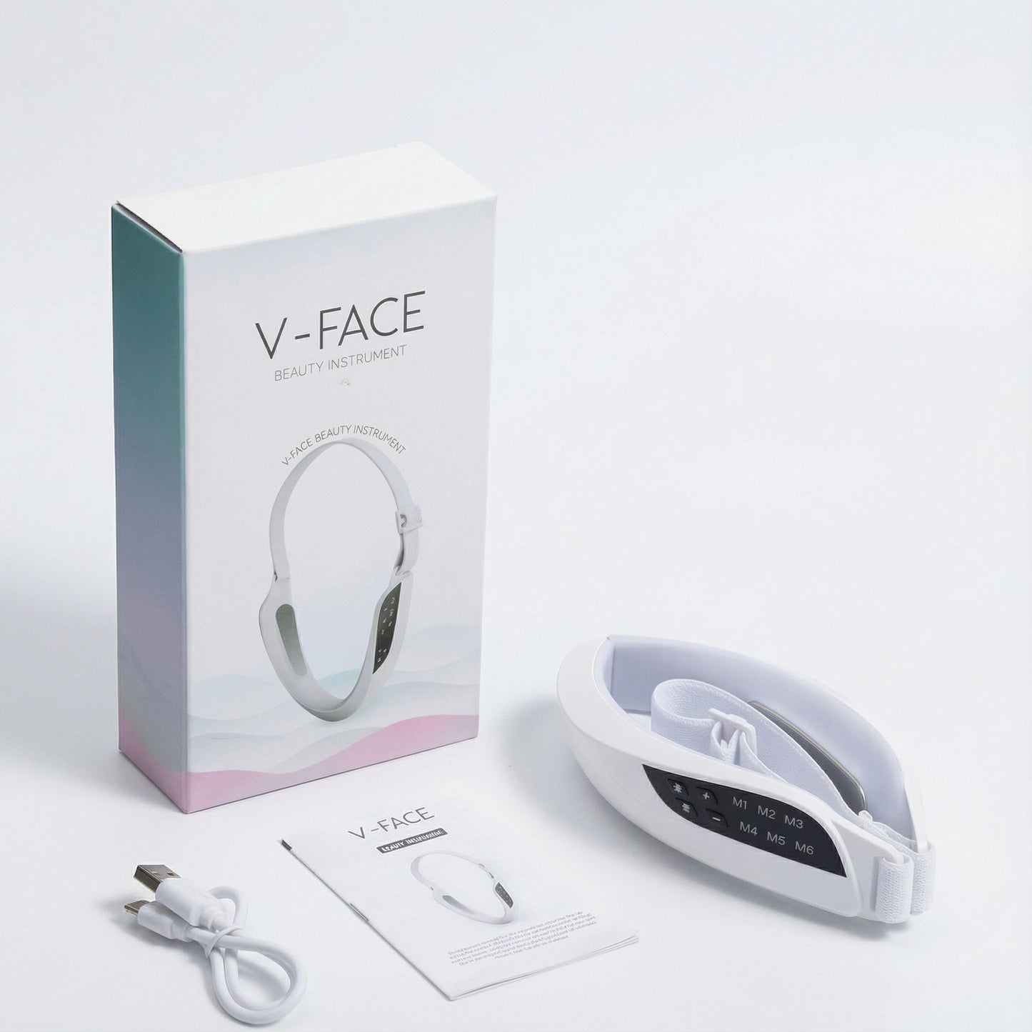 Portable facial steamer on a pure white background with soft technical shadow, clean and crisp premium UK product presentation by Léonaé.